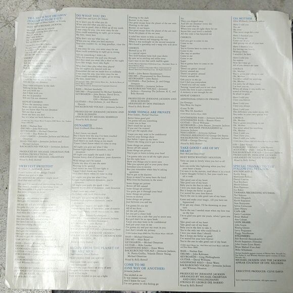 Vtg. 1984 Michael Jackson 5 bundle, poster, stickers - Picture 6 of 8